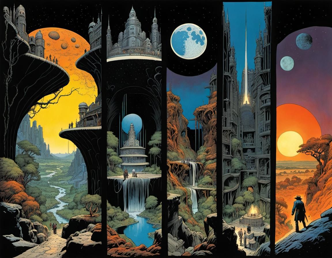 Irkni Burr's Perilous Lab Adventure: Comic Book Art