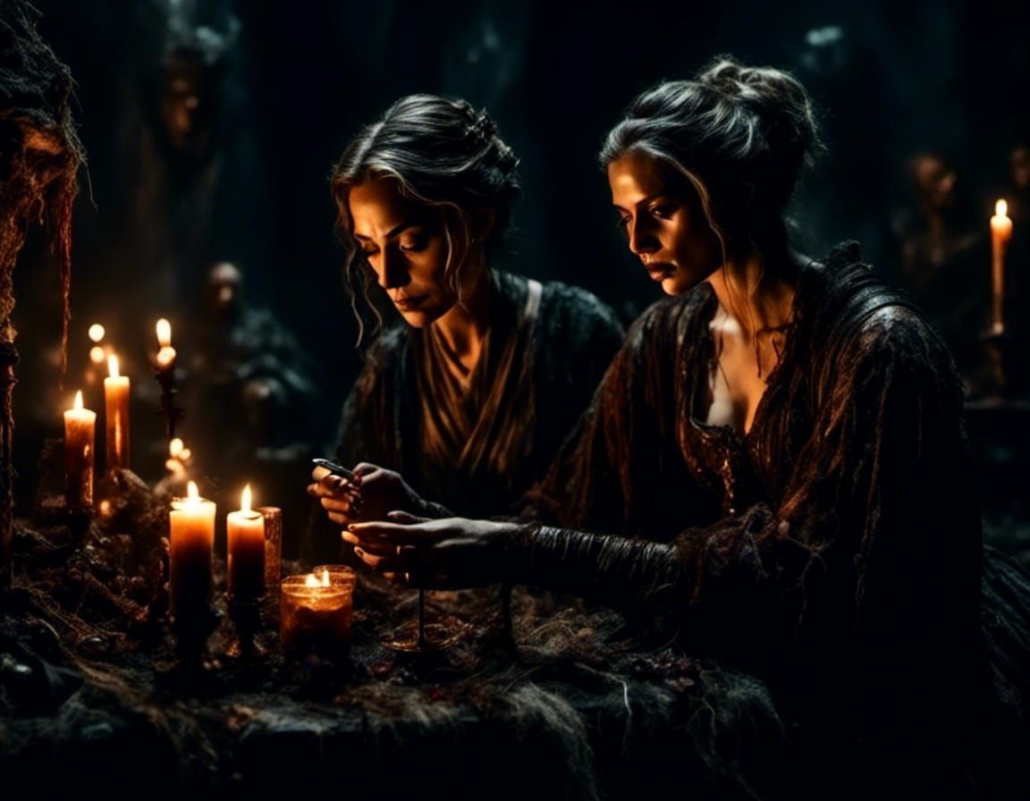 Baroque Poison Preparation: A Dramatic Chamber Scene