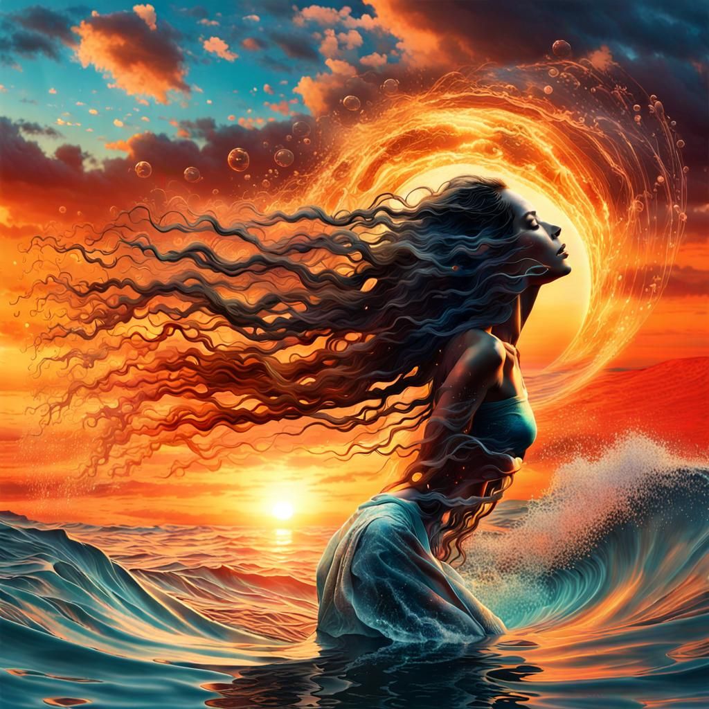 Dreamlike Digital Collage of Gratitude in 8K