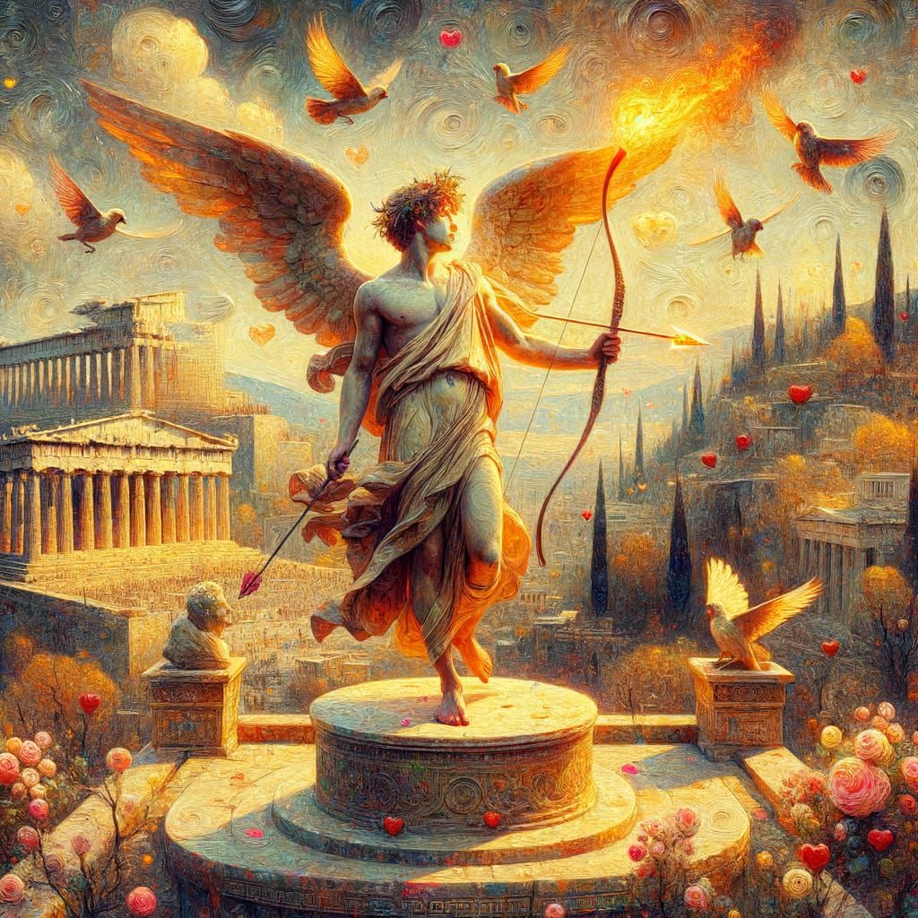 Eros  - Greek God of Love - Son of Aphrodite