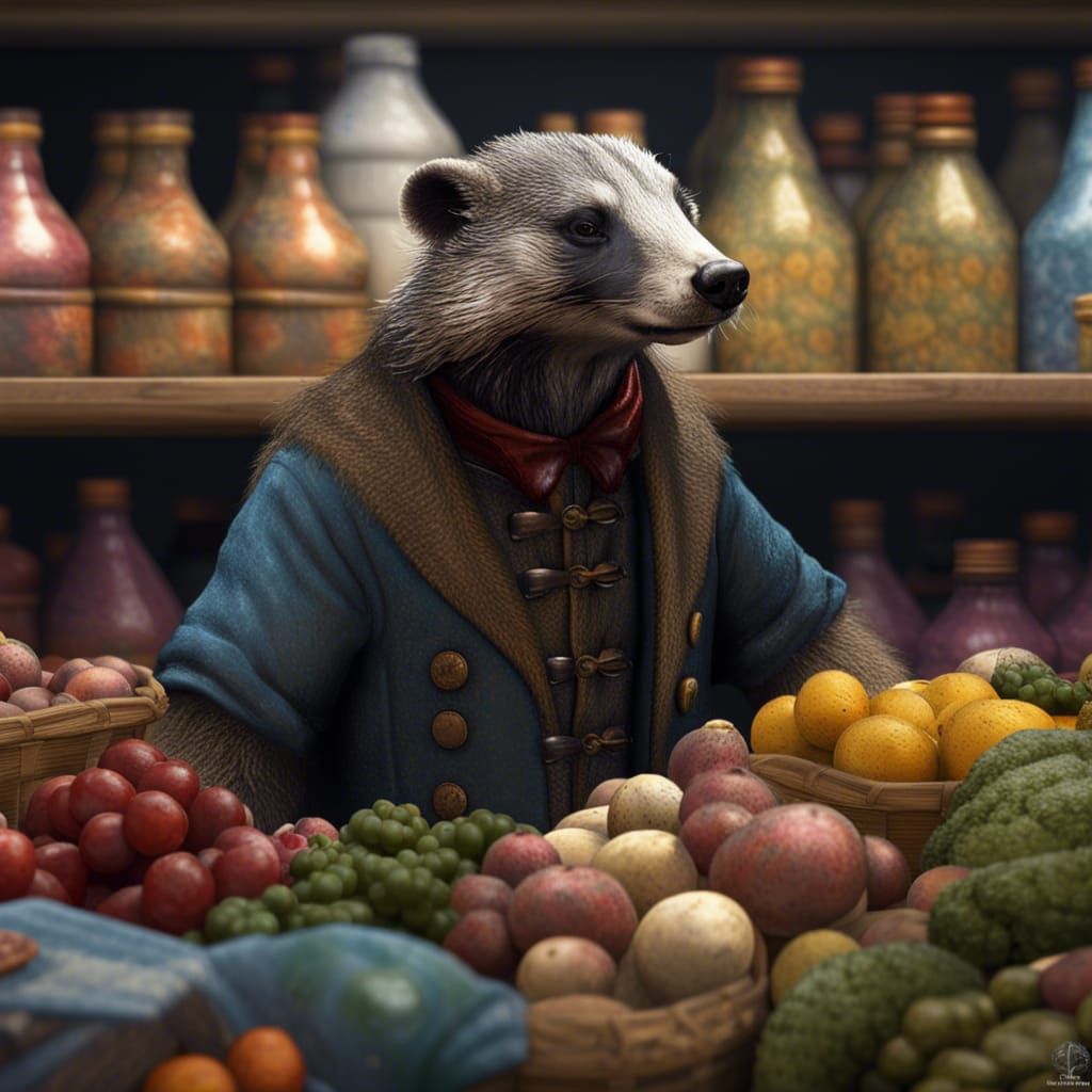 Mister Badger's Day Out