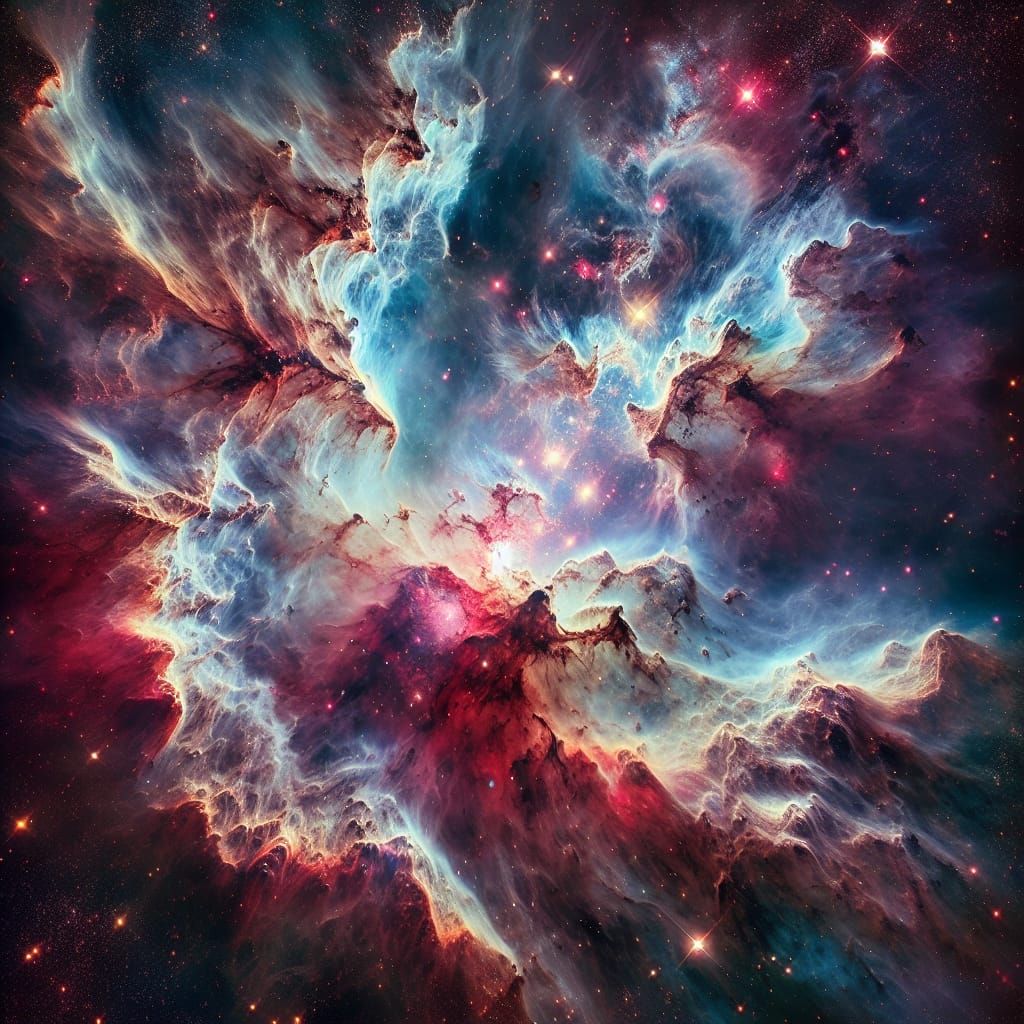 The Carina Nebula: A Cosmic Tapestry of Gas and Dust