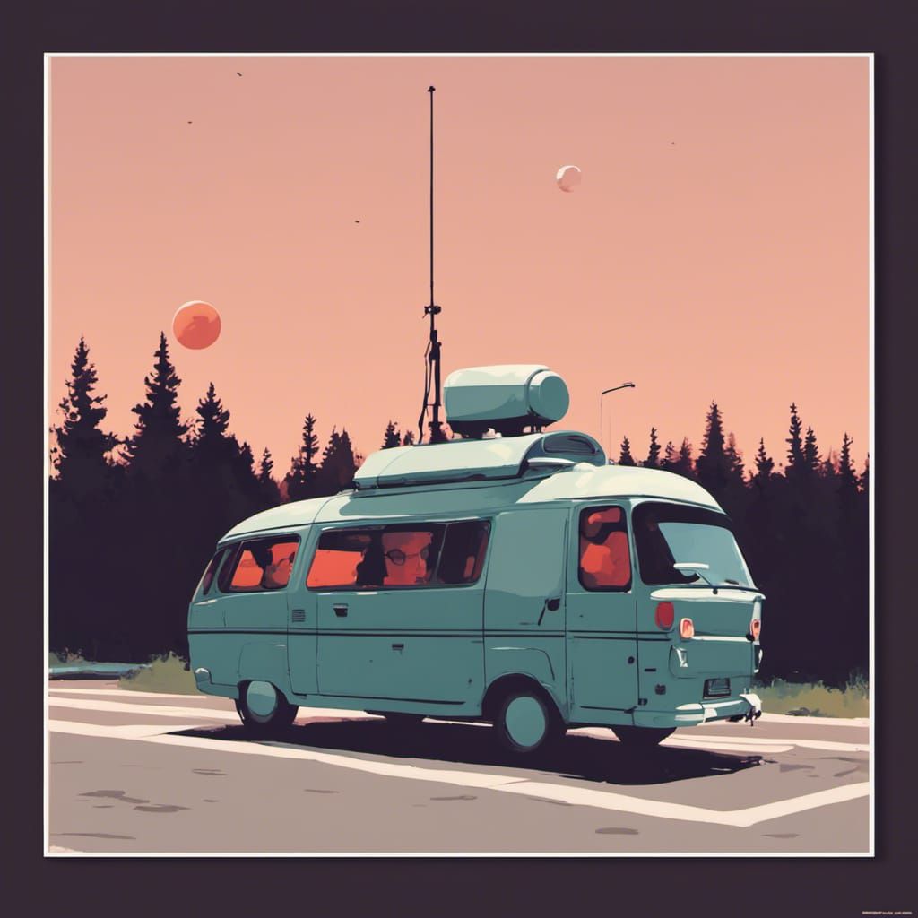 Woman with Glasses in Minimalist Vector Art