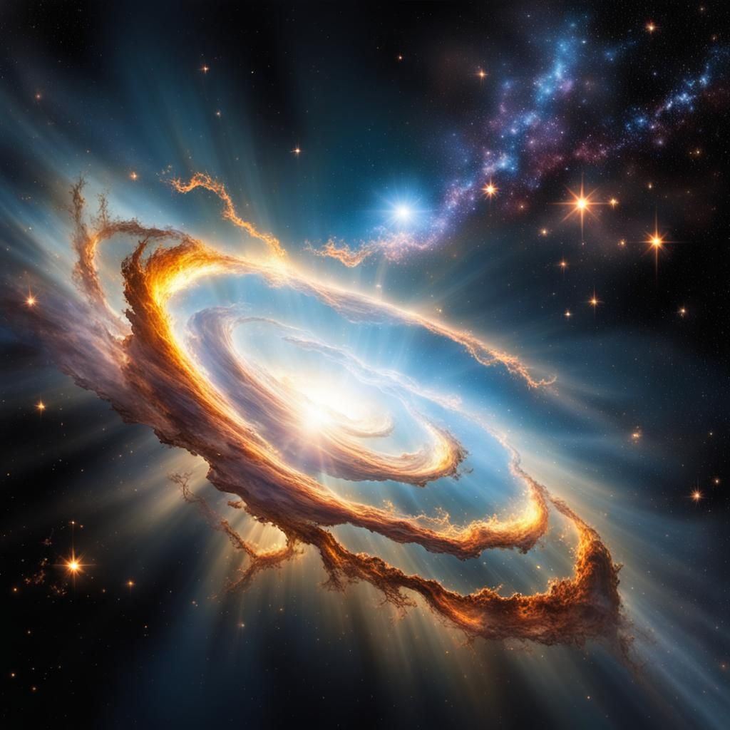 Big Bang Explosion of Cosmic Energy and Light