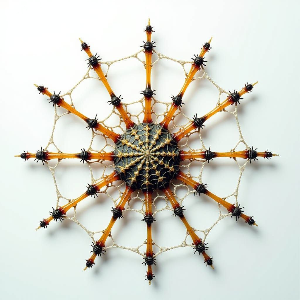 Intricate Spiderweb Creations