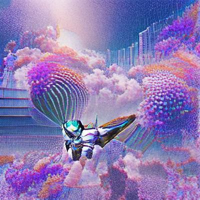 Surreal Dreamcore Scene