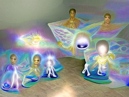 Ethereal Light Beings in the Astral Realm