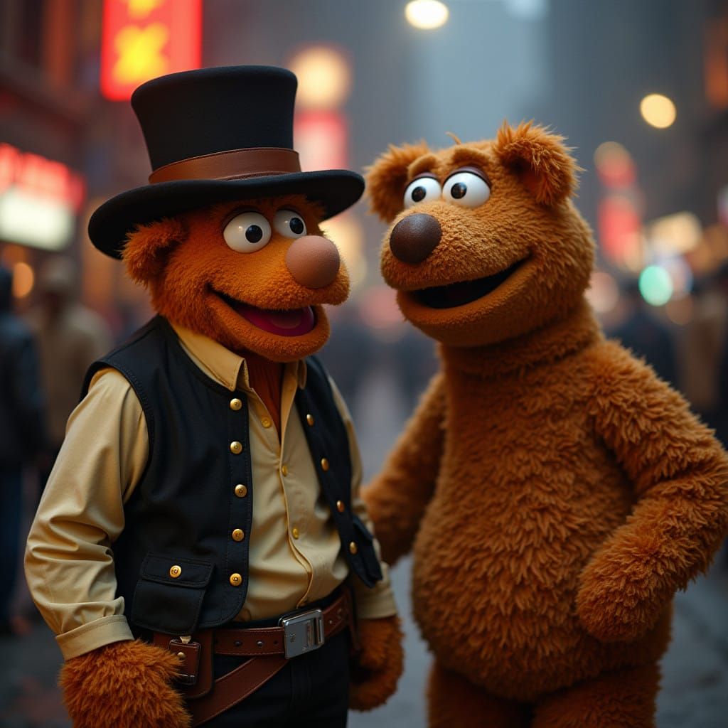 Fozzie Bear Channels Han Solo in Epic Space Western
