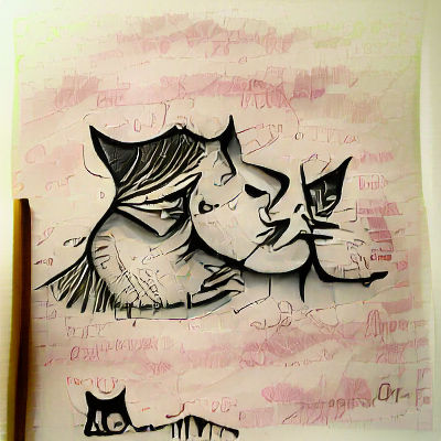 AI-Generated Image of a Cat