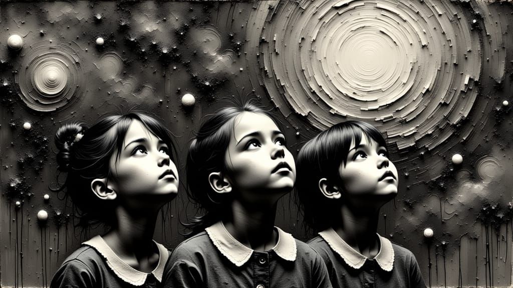 Looking up to the sky