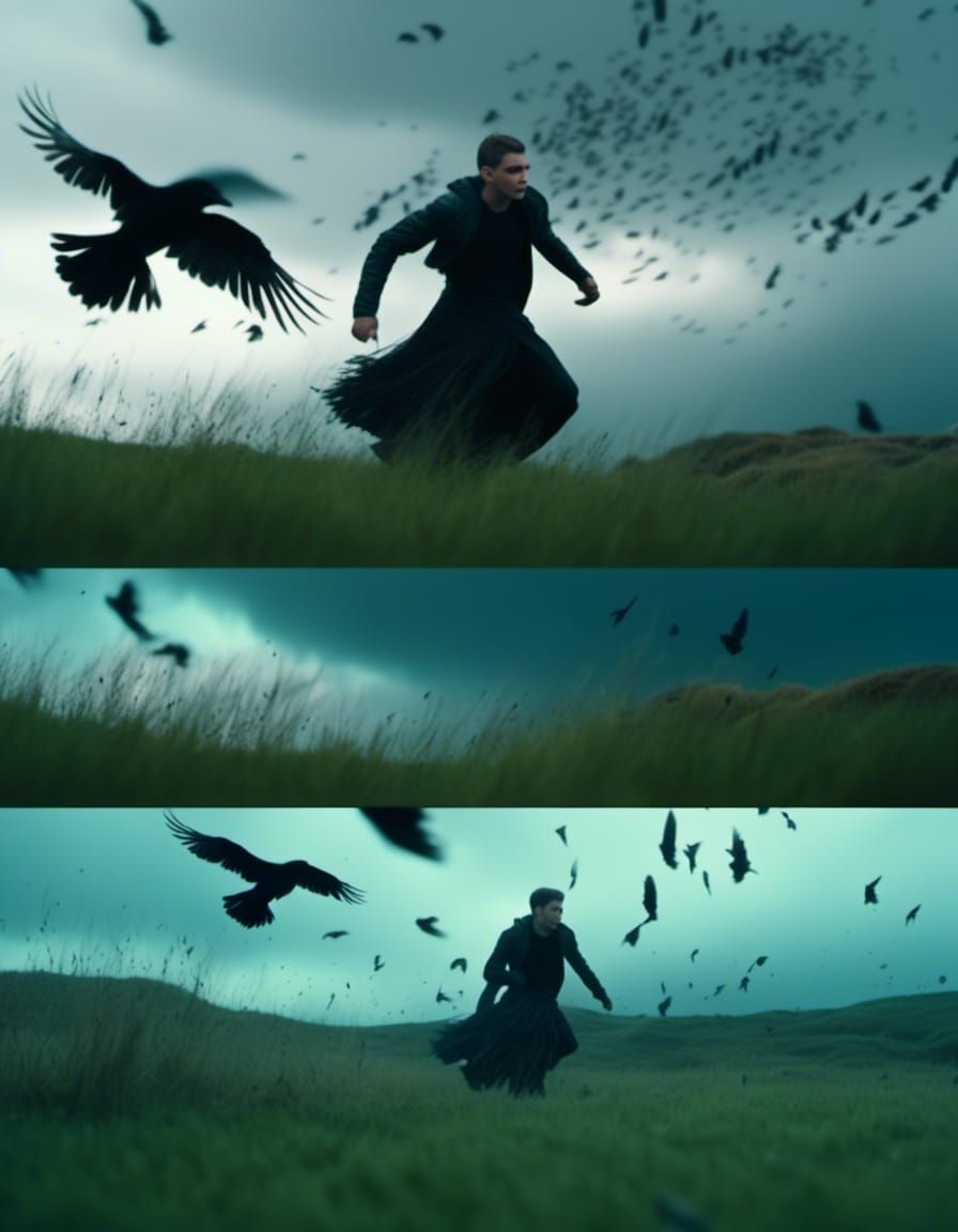 Running away from the soul of the black raven 1