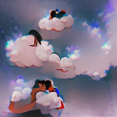 Dreamy Cloudscape with Ethereal Light