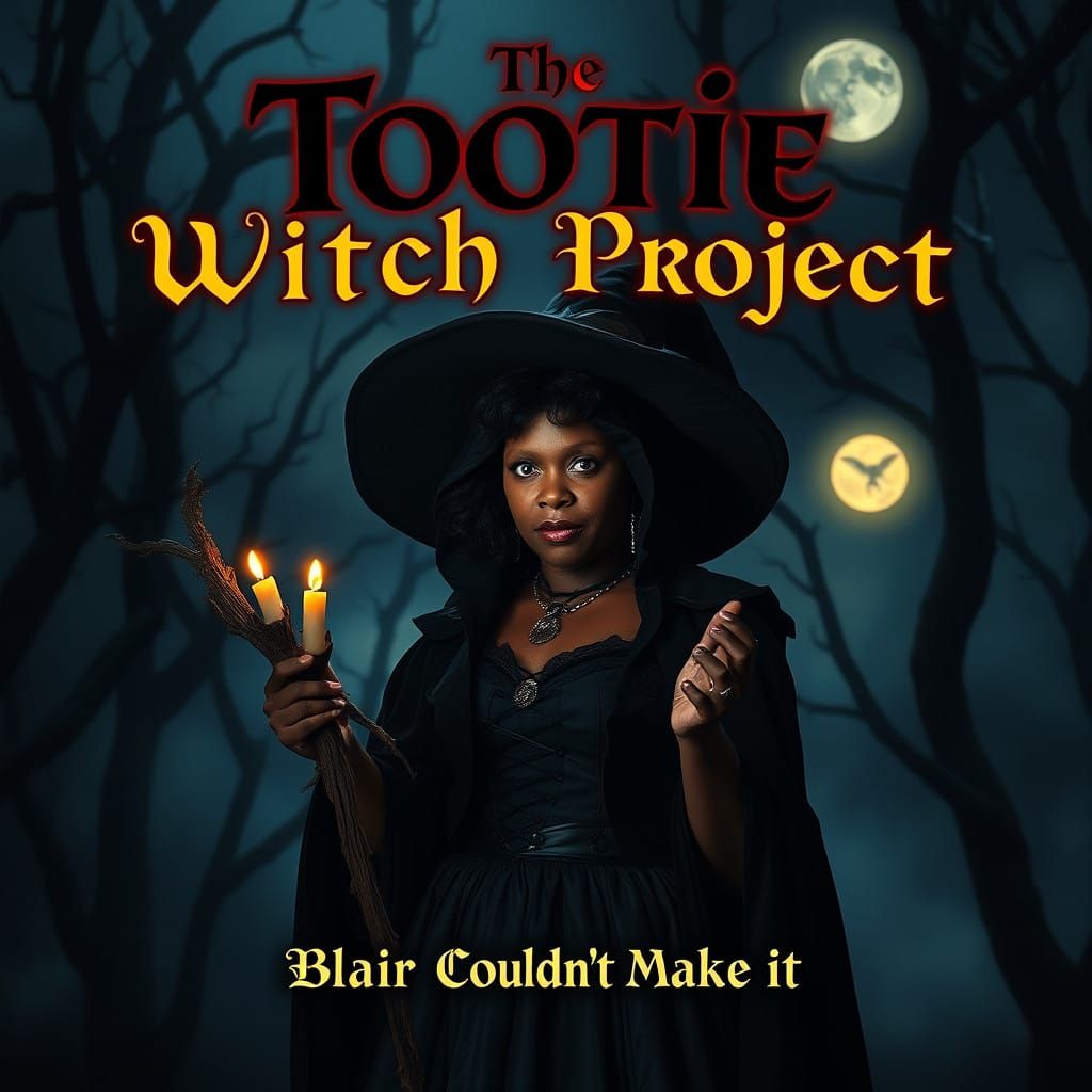 Tootie Witch Project: Dark Whimsy in a Gothic Forest