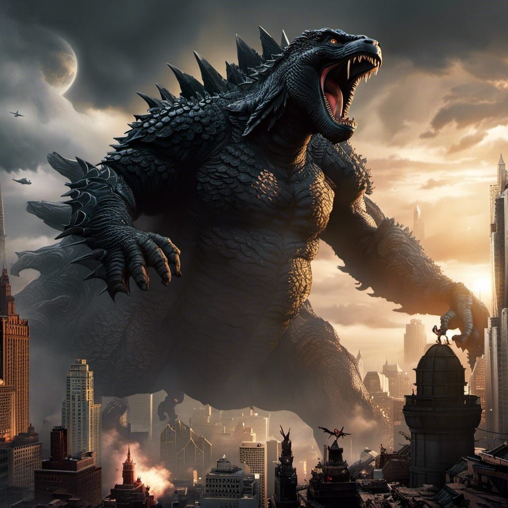 Godzilla vs King Kong: Epic Anime Battle