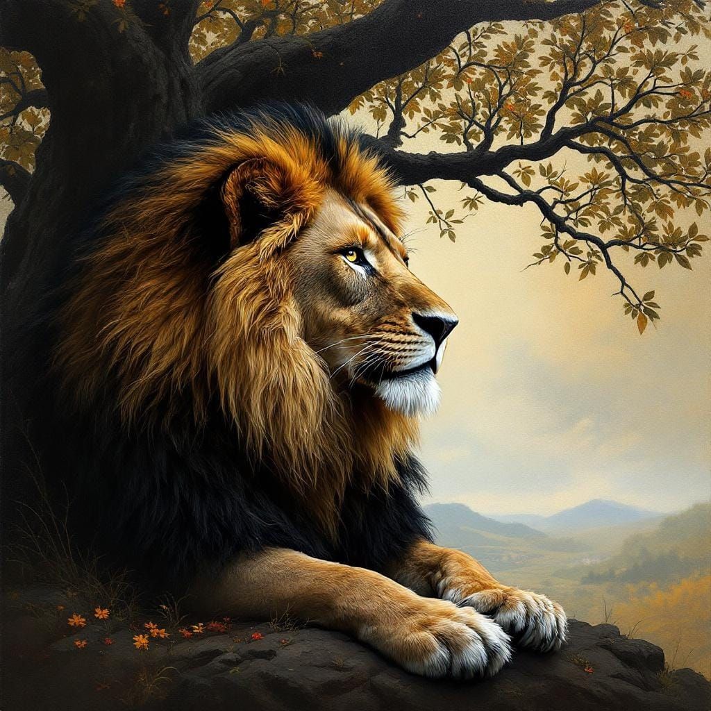 Le lion vous salue bien