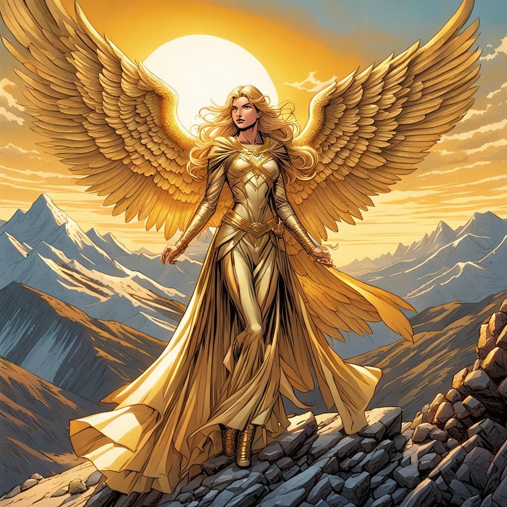 Gold Angel