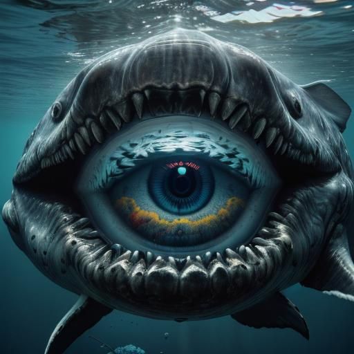 Terrifying Bloop Cryptid Whale Encounter Underwater