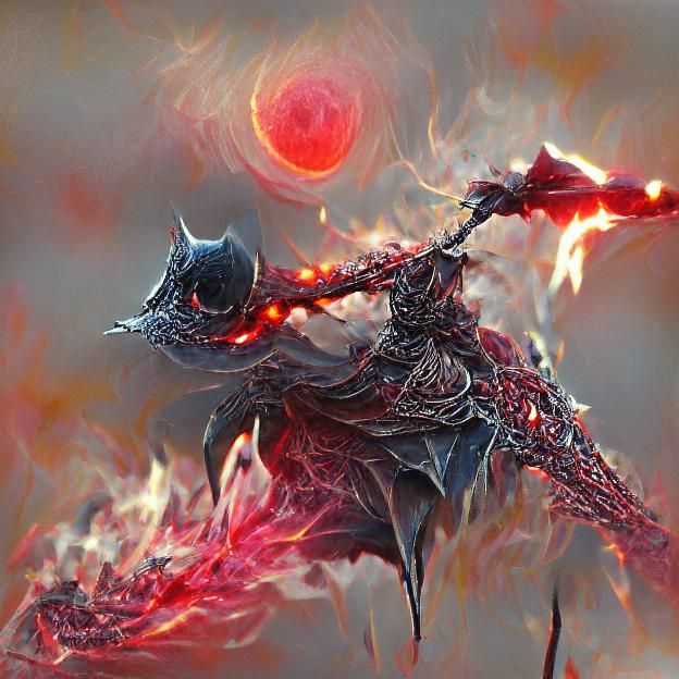 Soul of Cinder Digital Illustration in CryEngine Style