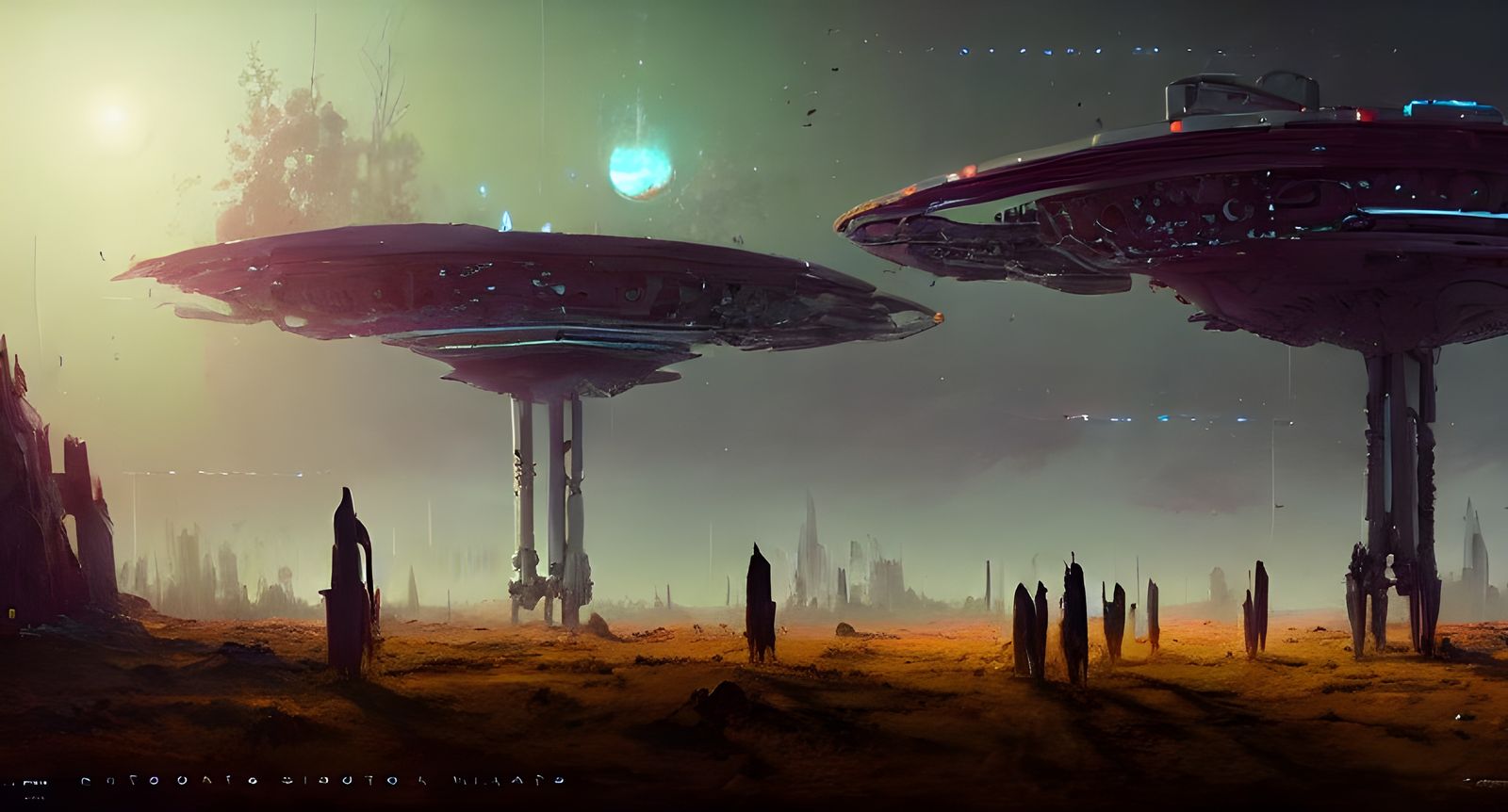 Robotic Civilization: Photographic Evidence in Matte Paintin...