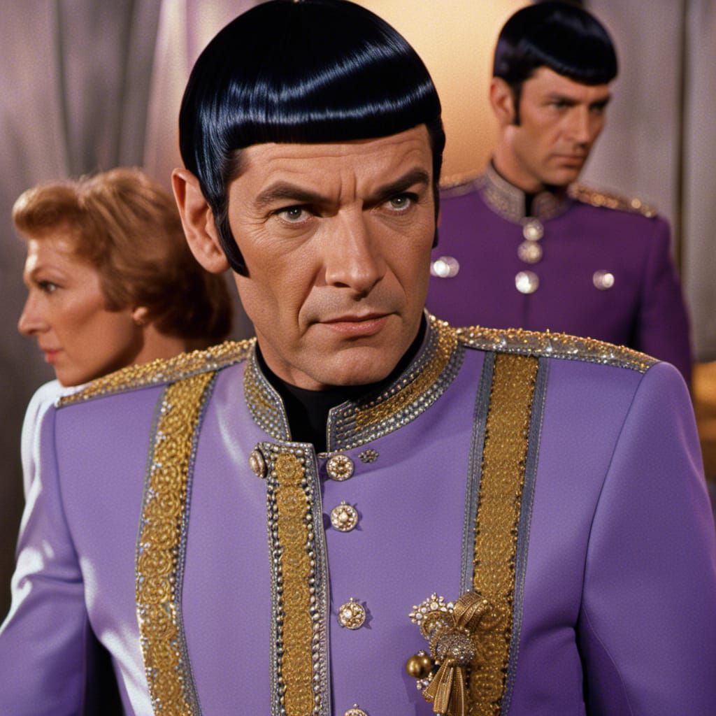 Romulans on Warbird Bridge in 1970s Turkish Star Trek