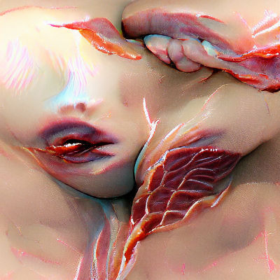 Abstract Shape from Simple AI Prompt