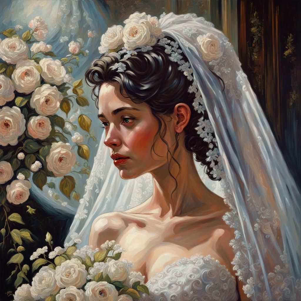 Rococo Wedding Ceremony with Floral Details