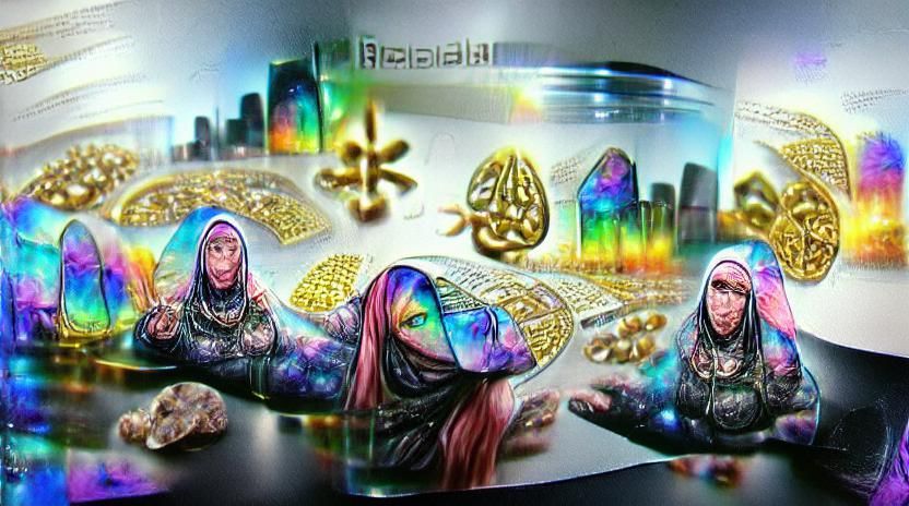 Realistic Female Rapper's Islamic Conversion: Astral Illustr...