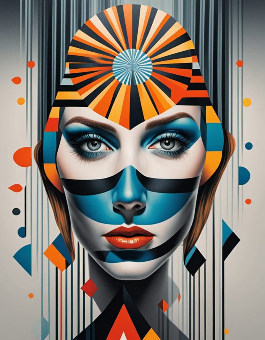Symmetrical Face Unveils Hidden Aperture in Kaleidoscope of ...