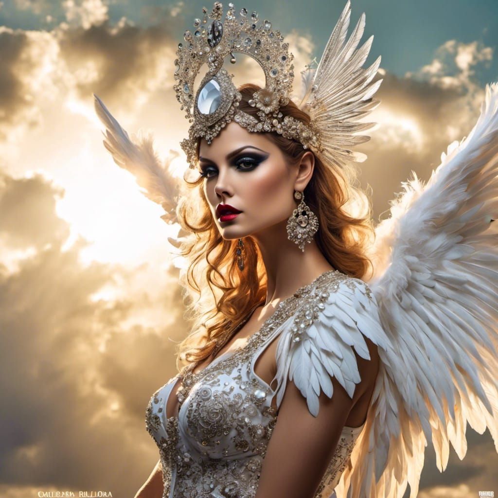 Pretty Angel in Southern Style