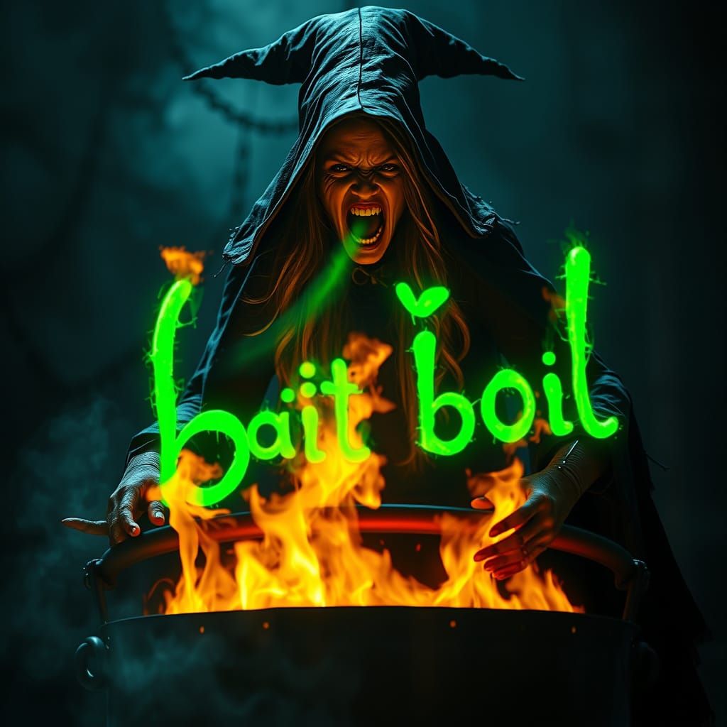 Ethereal Witch Conjures Boiling Fury