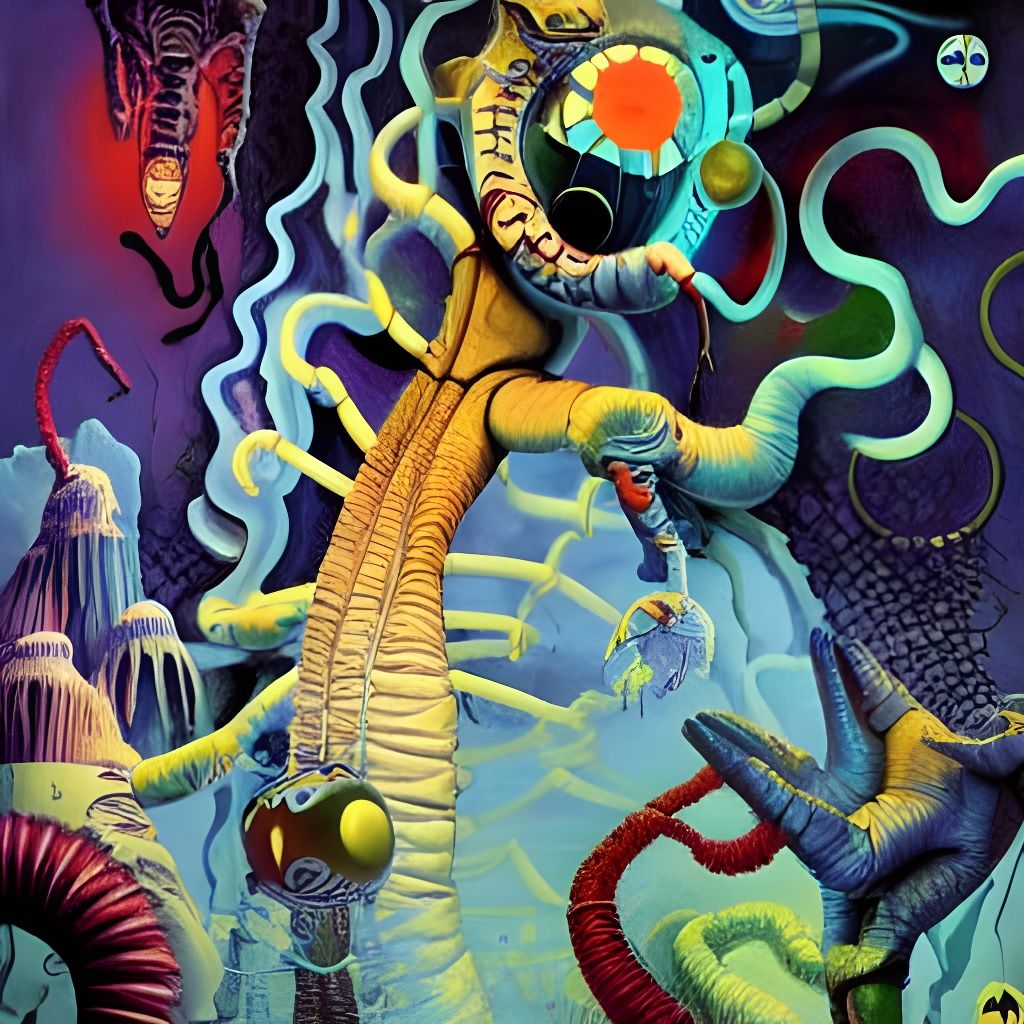 Sci-Fi Horror Dorsal Hump Artwork