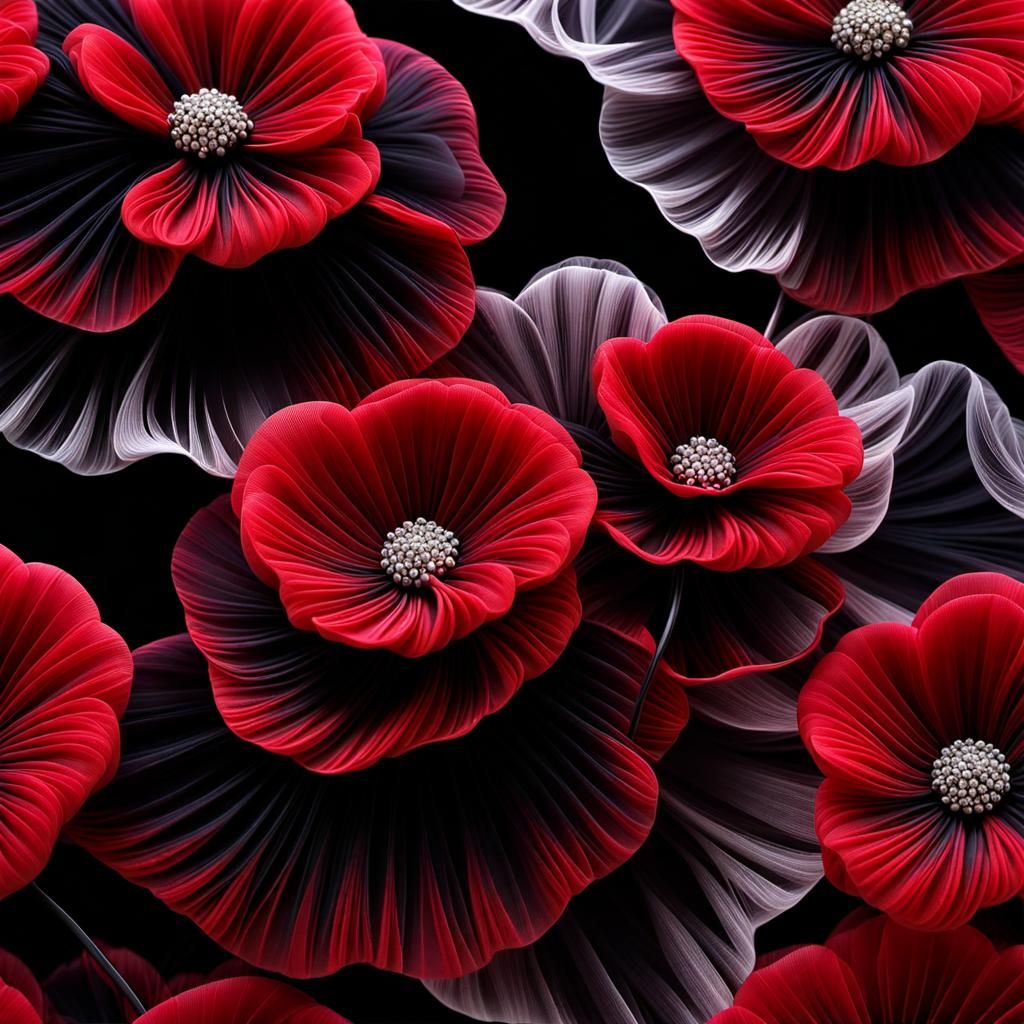 Tulle Flowers