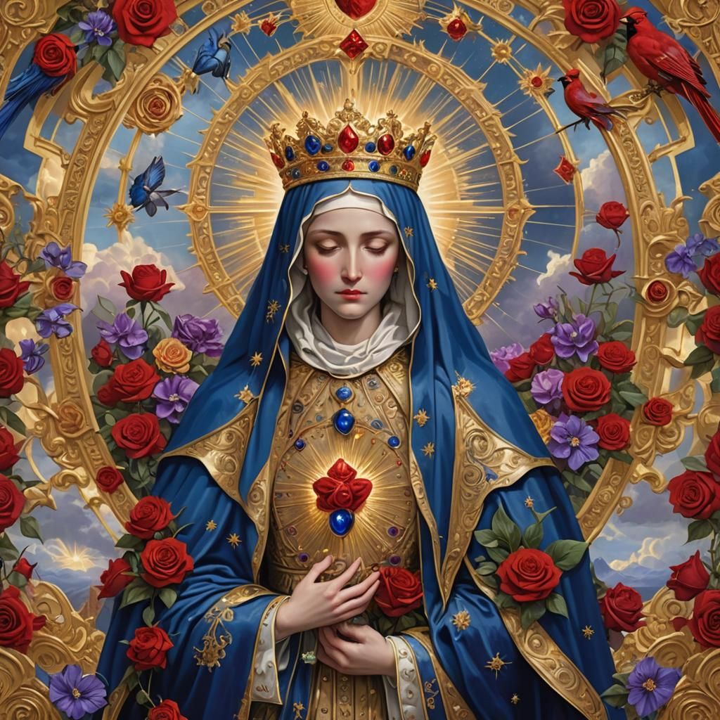 Our Lady of Sorrows at Heaven's Golden Gate
