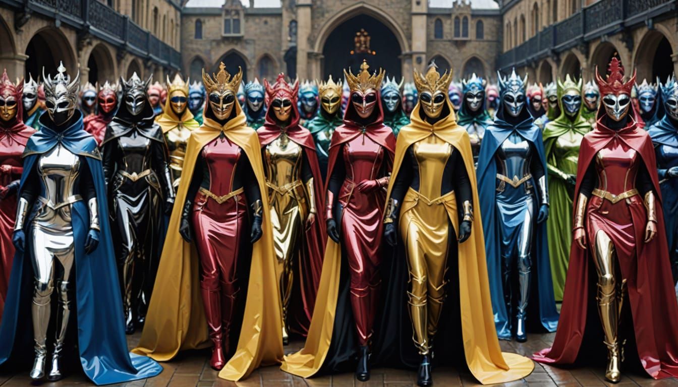 Royal Chrome Latex Festival: Female Mask Month Celebration