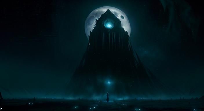 Dystopian Fantasy Masterpiece in 3D Shading