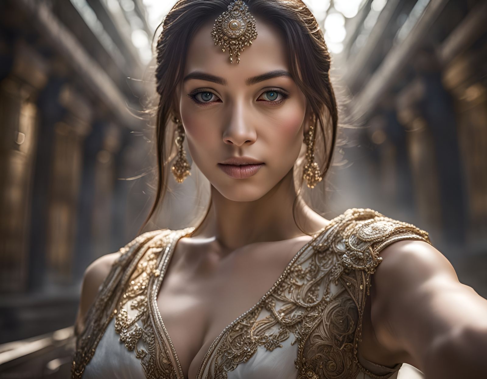 Empowerment: Overcoming Hardship in Photorealistic Detail