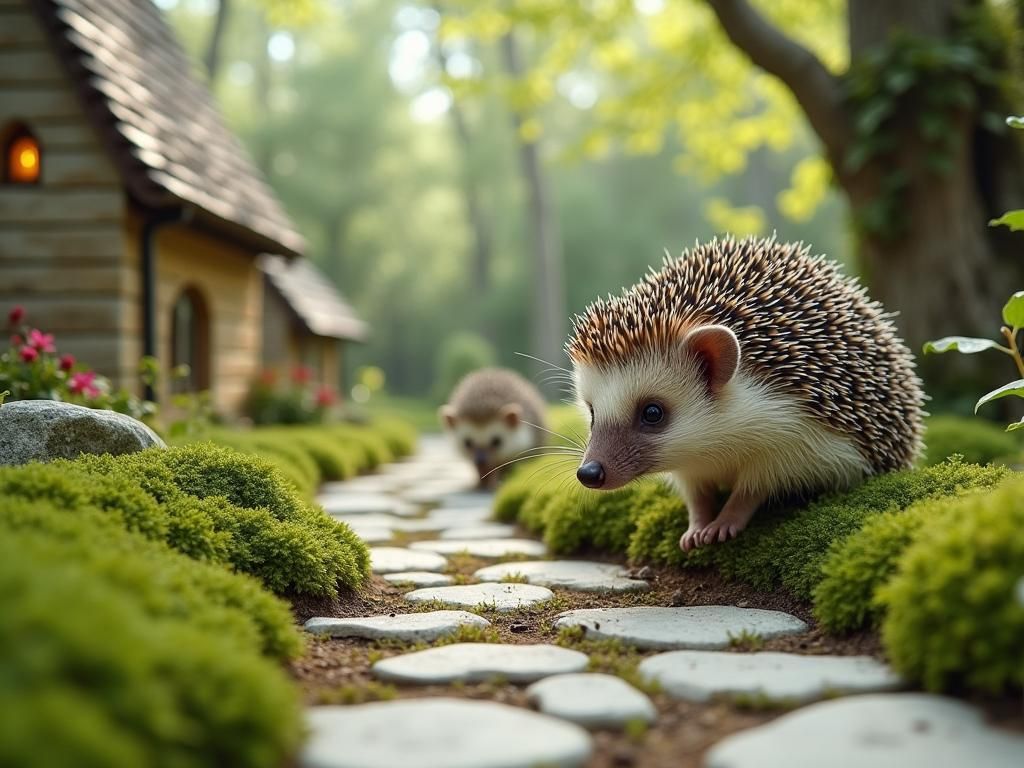 Enchanted Moss Village in Lucy Grossmith Style