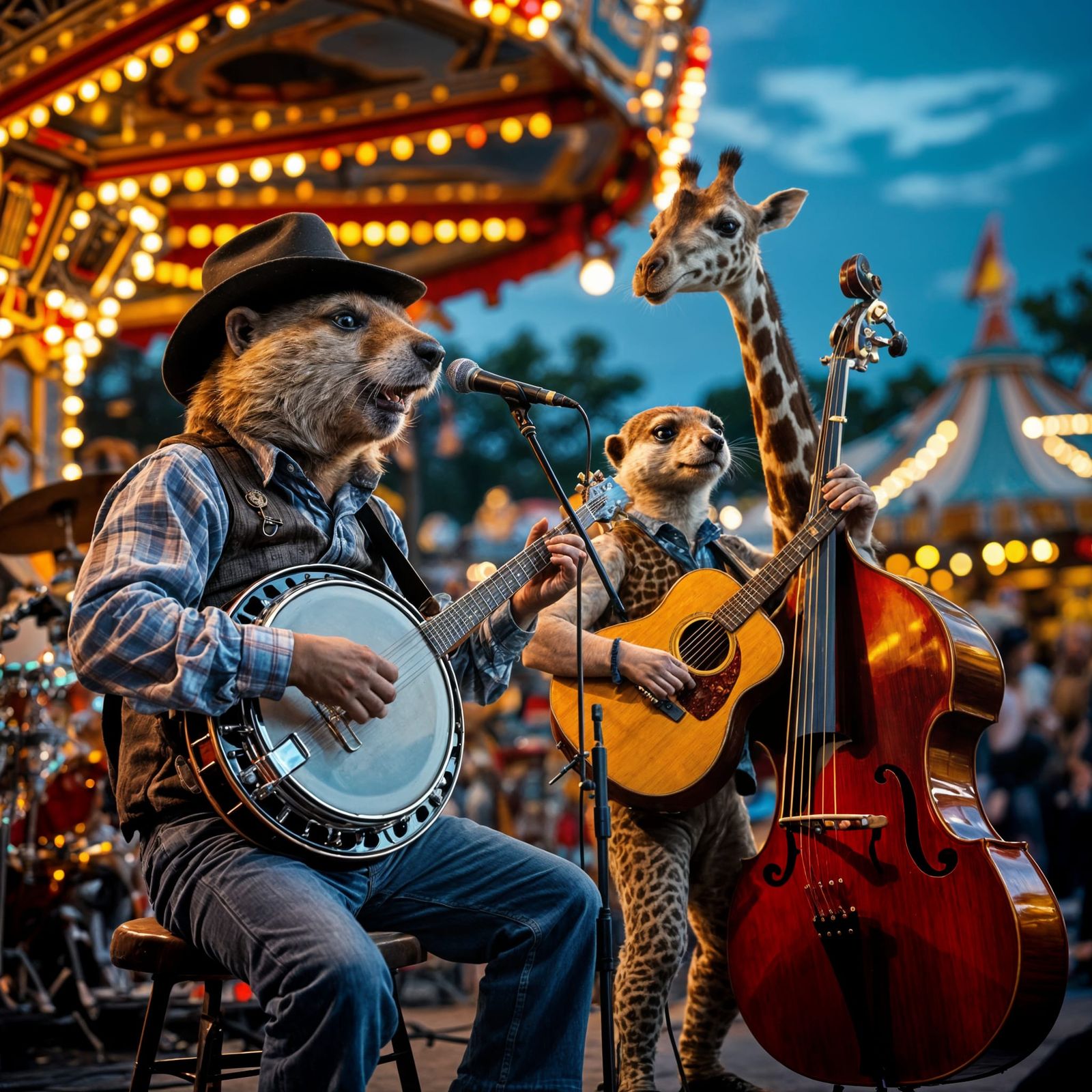 The world famous Randy’s Rangers have the crowd dancing to a little Under the Double Eagle!