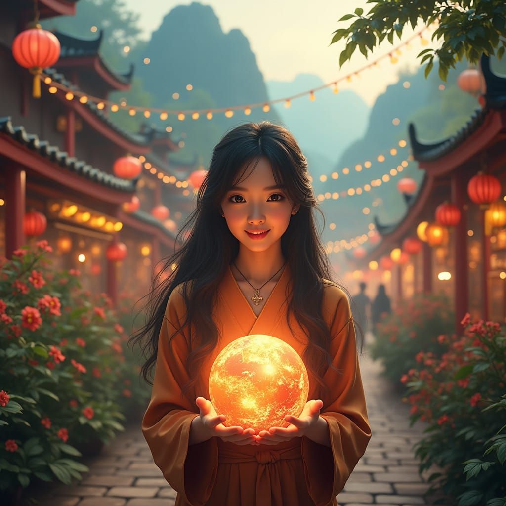 Eco-Friendly Taiwanese Christmas Celebration with Vibrant Ea...