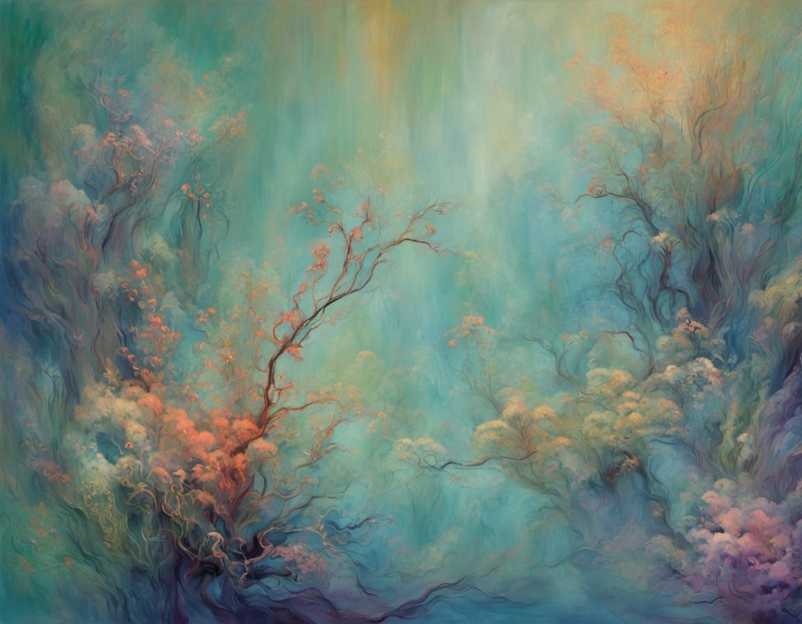 Surreal Whimsical Portrait of a Luminous Creature