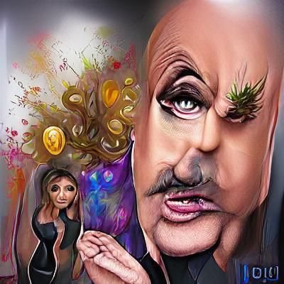 Dr. Phil as a Fabulous Drag Queen