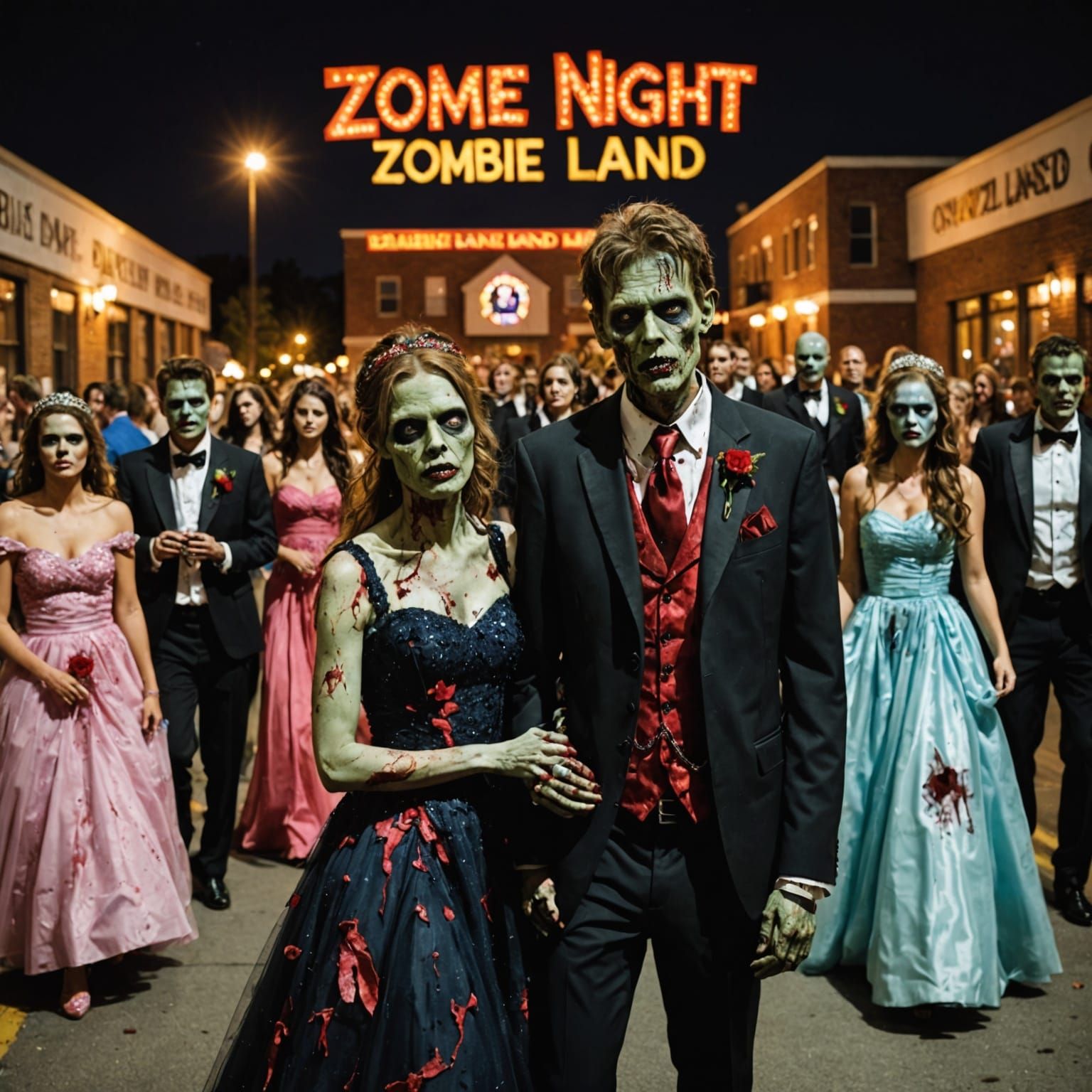 Zombie Prom Night: Undead Teens Dance the Night Away