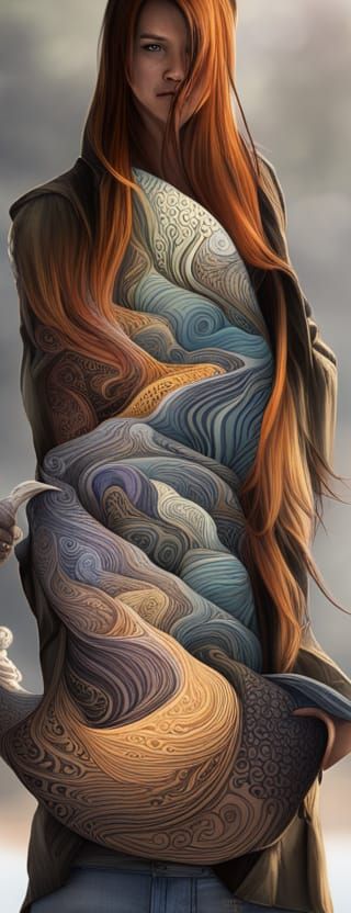 Fractal Art: Gondwana Flora and Fauna in 3D