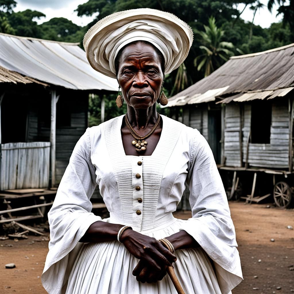 Queen Nanny of the Maroons in 1800s Jamaica