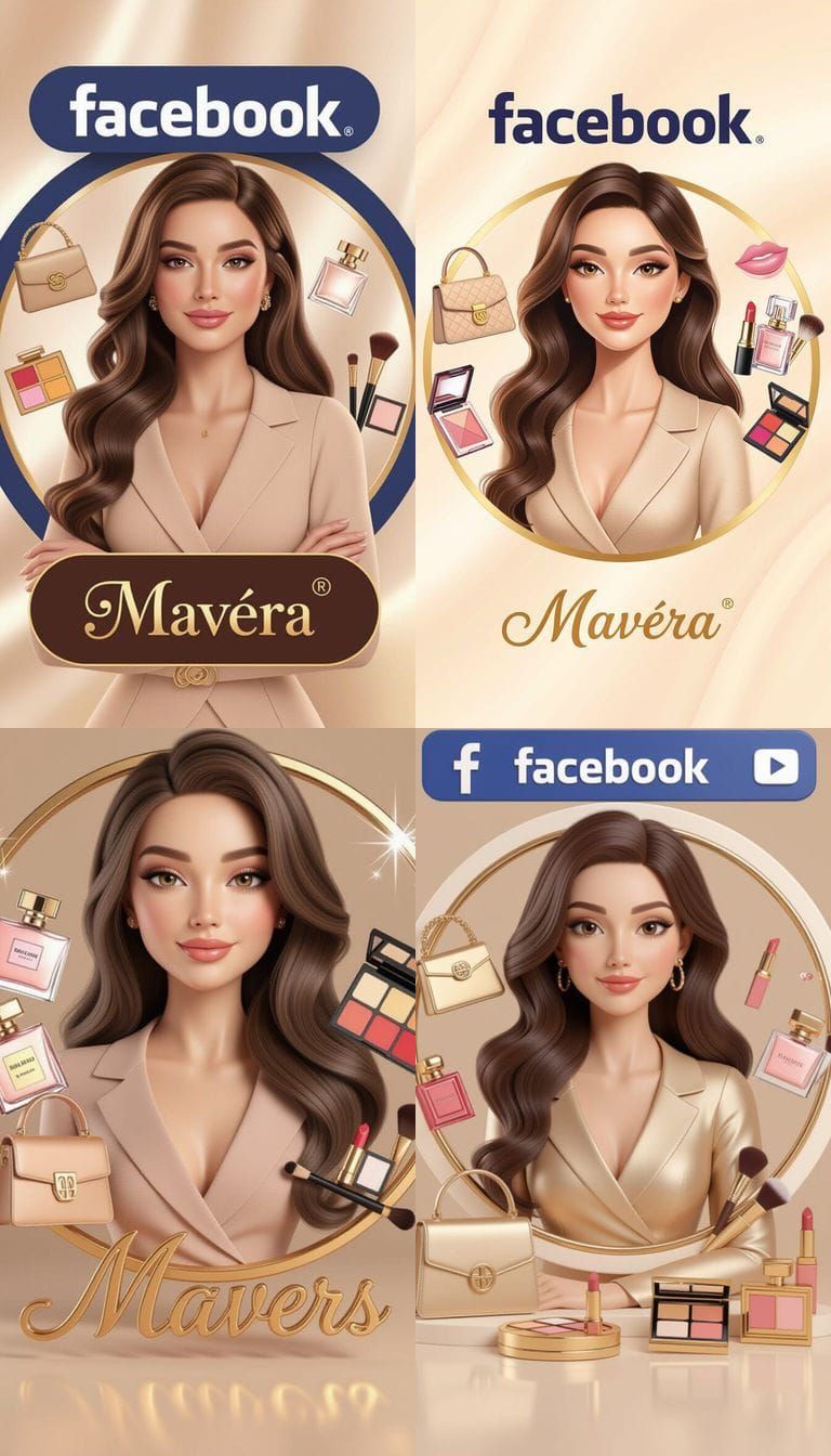 Elegant 3D Woman for Lifestyle Channel Profile Picture