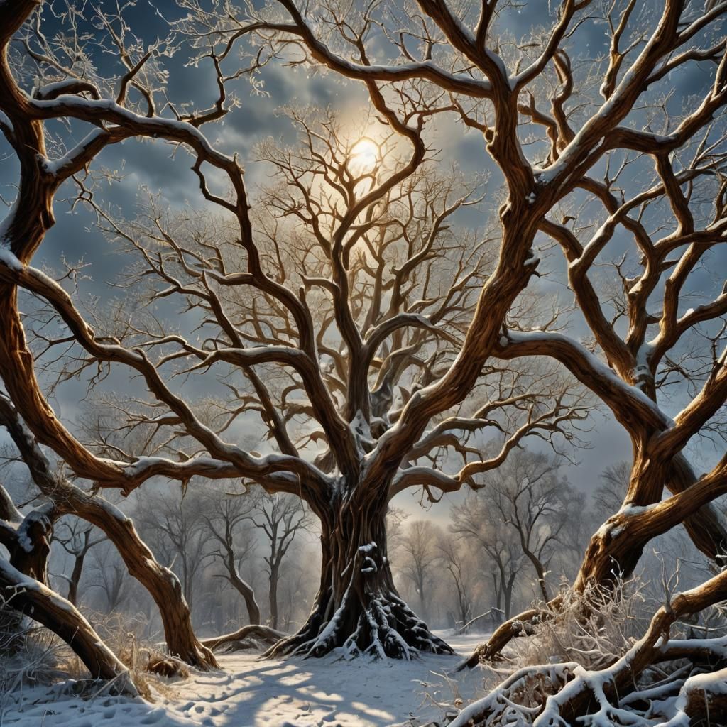 Moody Atmospheric Scene of Longing