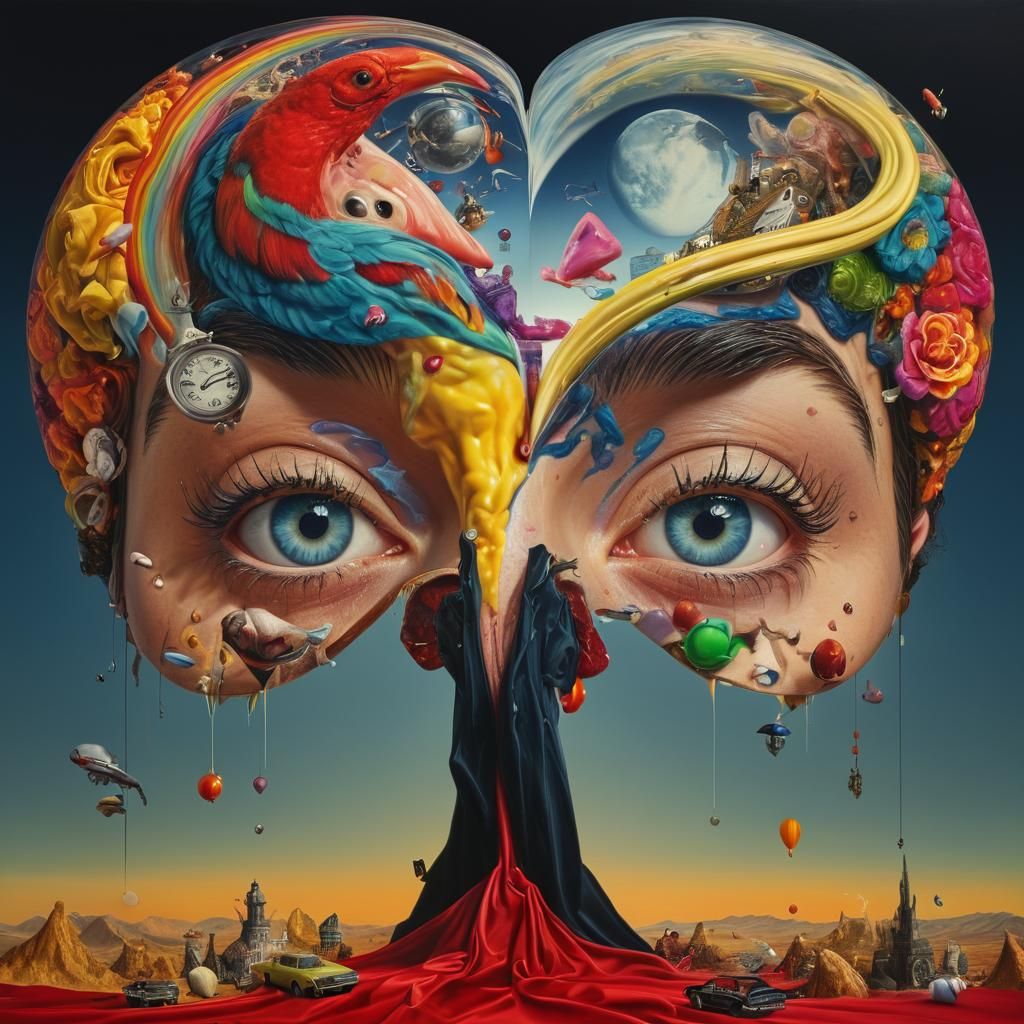 Surreal Hyperrealistic Masterpiece: A Cinematic Vision