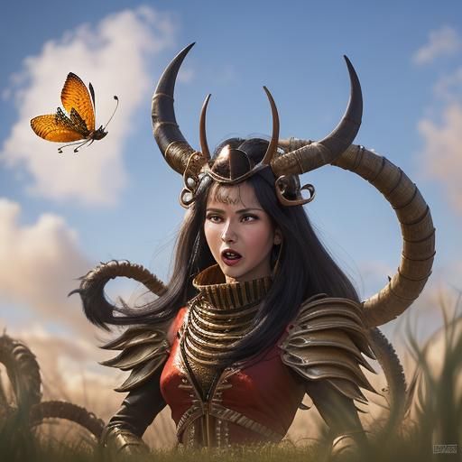 Dreamy Venus Flytrap Woman at the Dentist