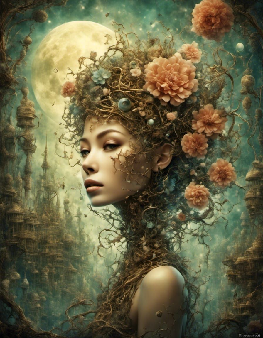 Surreal Post-Apocalyptic Steampunk Wonderland