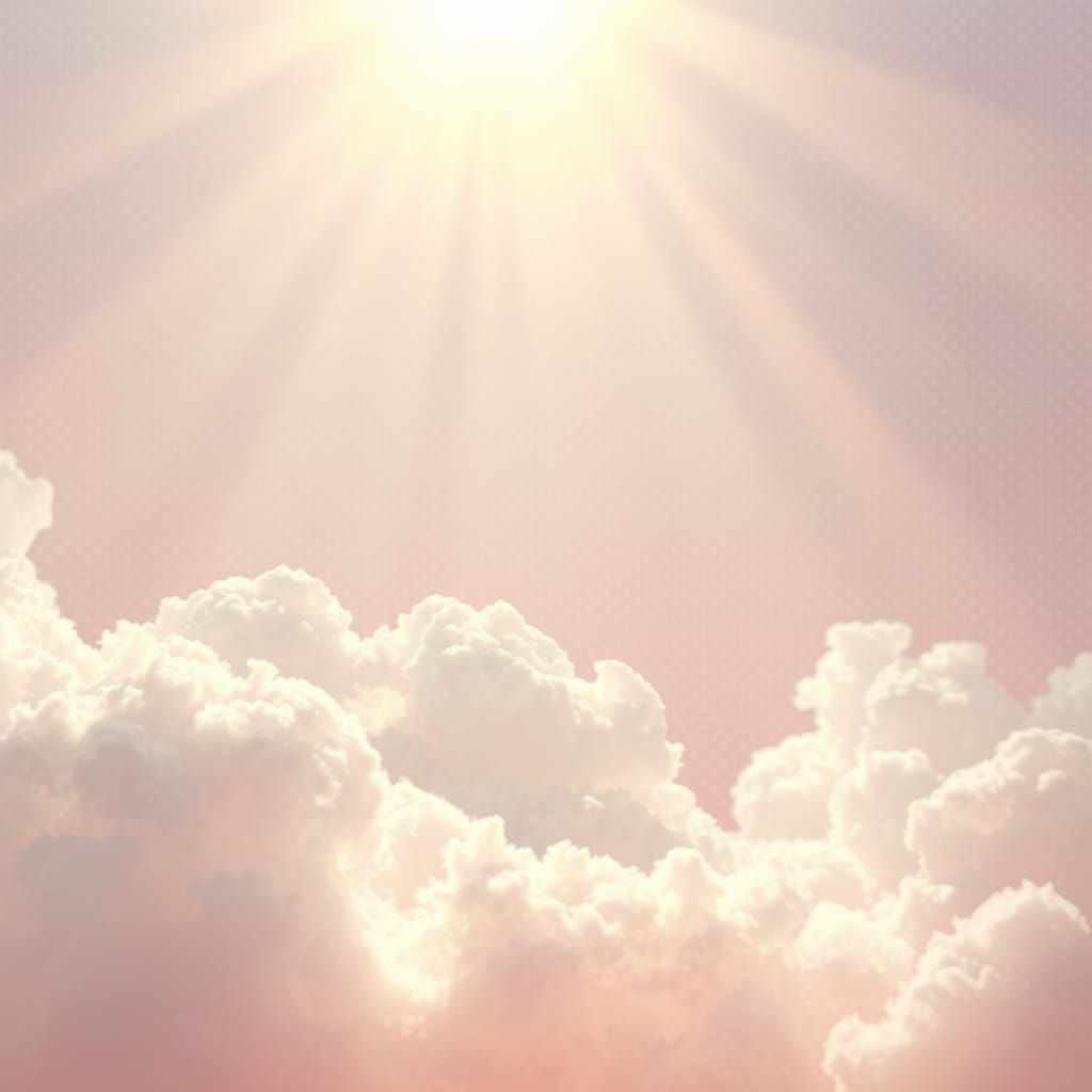 Ethereal Toile de Jouy Landscape with Golden Sunshine